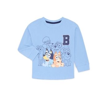 Bluey Kids Long Sleeve Graphic Tee